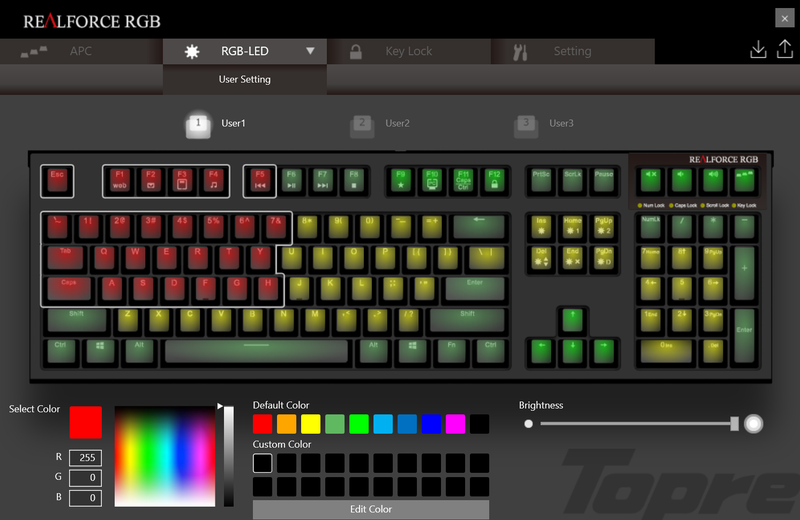 Illustration for article titled Topre Realforce RGB Keyboard Review: Life Beyond The Rubber Dome